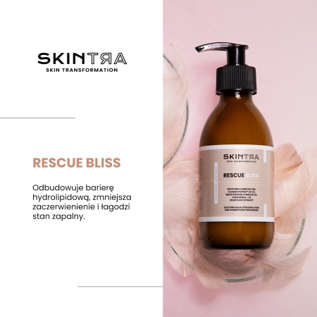 SkinTra - Rescue Bliss - Balsam Po Depilacji i Zabiegach Kosmetologicznych Do Twarzy i Ciała - 200ml - OUTLET