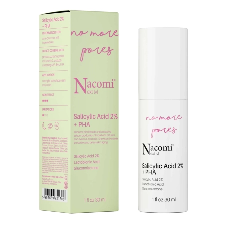  Nacomi - Next Lvl - Kwas Salicylowy 2% + PHA - 30ml