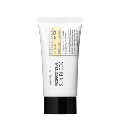 Logically, Skin - Professional Sun Block SPF50+ PA++++ - Kojący Krem do Twarzy z Filtrem - 70g OUTLET