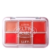 LUNA - Melting Formula Lip Palette - Paleta Błyszczyków do Ust - 01 Clear Red - 10,2g
