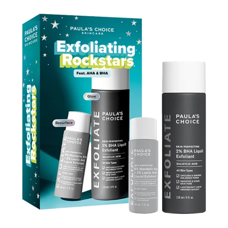 Paula's Choice - Exfoliating Rockstars - Zestaw Kosmetyków Złuszczających - 30ml + 118 ml