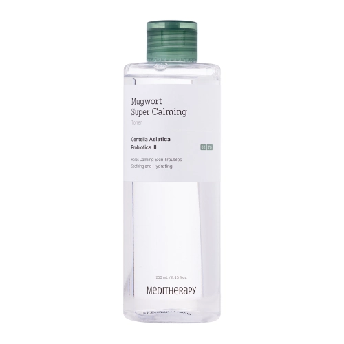 Meditherapy - Mugwort Super Calming Toner - Kojący Tonik do Twarzy z Ekstraktem z Bylicy - 250ml