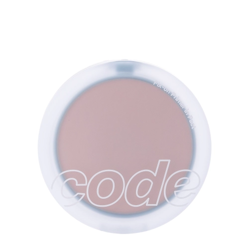 CODE GLOKOLOR - Fix-On Primer In Pact SPF 30 PA+++- Utrwalający Puder z Filtrem - 21 Ivory - 11g