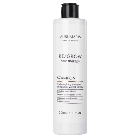 Aurumaris - Re/Grow Hair Therapy - Trychologiczny Szampon Stymulujący Wzrost Włosów - 300ml