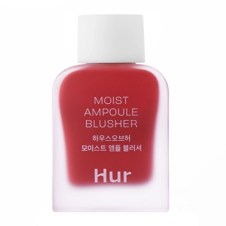House of Hur - Moist Ampoule Blusher - Nawilżający Róż do Policzków w Płynie - 02 Deep Plum - Mini - 10 ml