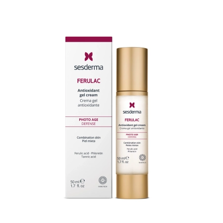 Sesderma - Ferulac Antioxidant Cream Gel - Antyoksydacyjny Krem-Żel z Kwasem Ferulowym - 50 ml 