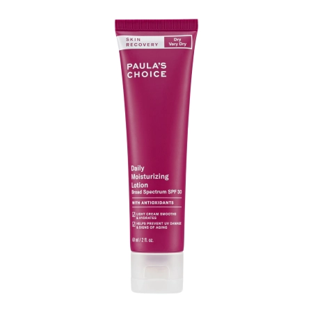 Paula's Choice - Skin Recovery - Daily Moisturizing Lotion SPF30 - Krem Nawilżający z Filtrem Przeciwsłonecznym - 60ml