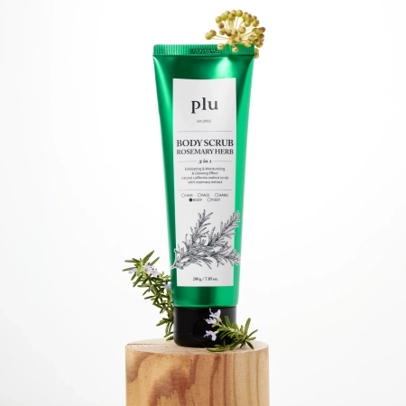 plu - Body Scrub - Peeling do Ciała - Rosemary Herb - 200g