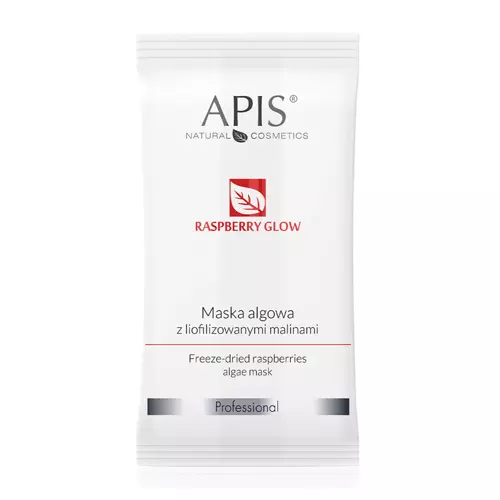 Apis - Raspberry Glow - Maska Algowa z Liofilizowanymi Malinami - 20g