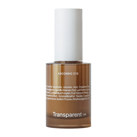 Transparent Lab - Ascorbic C15 - Rozświetlające Serum Przeciwstarzeniowe - 30ml