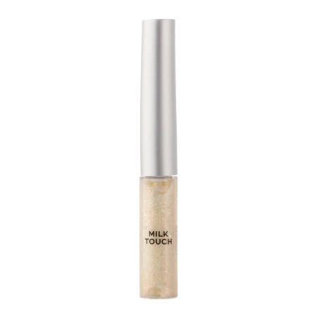 Milk Touch - Fairy Jewel Eye Glitter - Brokatowy Cień do Powiek w Kremie - 01 Aurora White Jewelry - 7g