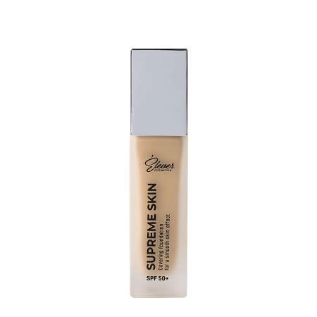 Elever Cosmetics - Supreme Skin SPF50+ - Lekki Podkład z Filtrem - Sand - 30ml  