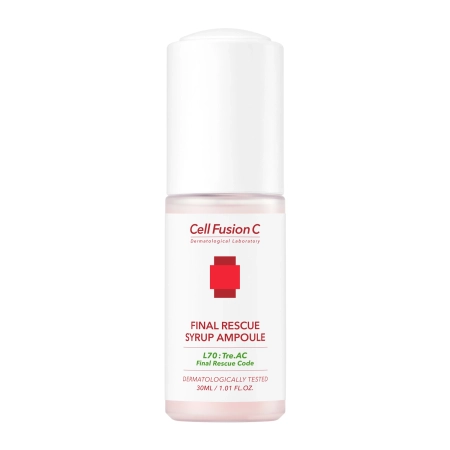 Cell Fusion C - Final Rescue Syrup Ampoule - Łagodzące Serum dla Cery Problematycznej - 30ml