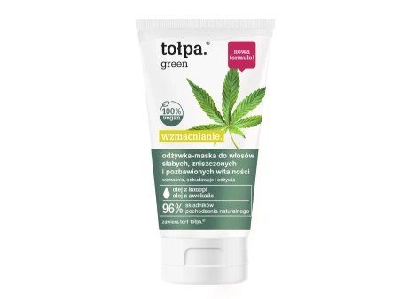 Tołpa - Green - Wzmocnienie - Odżywka-Maska do Włosów Słabych, Zniszczonych i Pozbawionych Witalności - 150ml