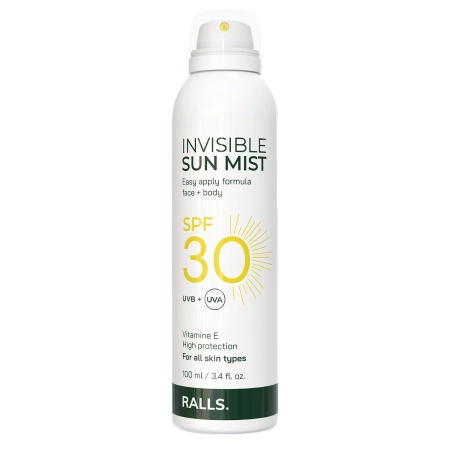 Ralls - Invisible Sun Mist SPF30 - Mgiełka z Filtrem Przeciwsłonecznym - 100ml