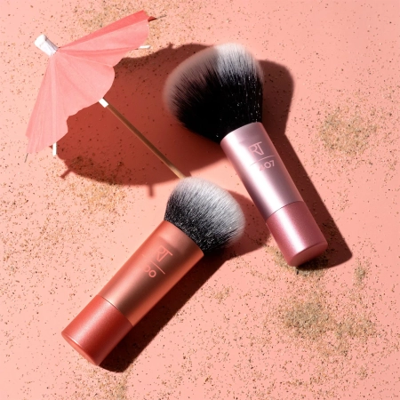 Real Techniques - Mini Brush Duo - Zestaw Pędzli do Makijażu w Wersji Mini