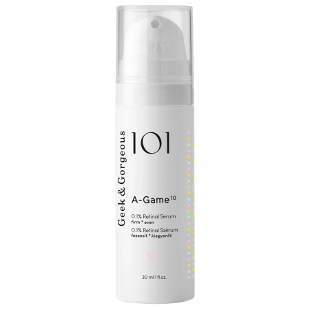 Geek & Gorgeous - A-Game 10 - Serum z Retinalem 0,1% - 30ml - OUTLET