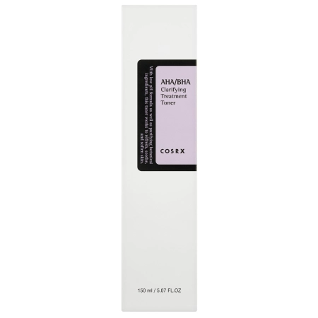 COSRX - AHA/BHA Clarifying Treatment Toner - Tonik do Twarzy z Kwasami AHA i BHA - 150ml - OUTLET