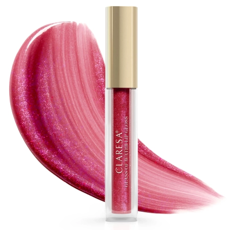Claresa - Glass Of Water Lip Gloss - Błyszczyk Do Ust Z Efektem Tafli - Berry Splash - 05 - 2 g