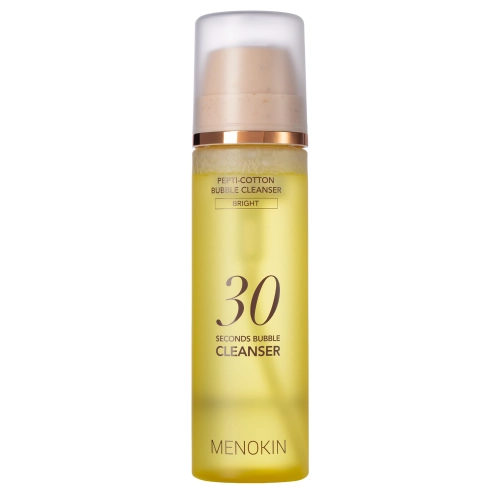 MENOKIN - 30 Seconds Bubble Cleanser Bright - Rozjaśniająca Pianka do Mycia Twarzy - 150ml