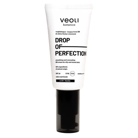 Veoli Botanica - Drop Of Perfection - Wygładzająco-Kryjący Krem BB - 2.0 W - Vanilla - 30ml