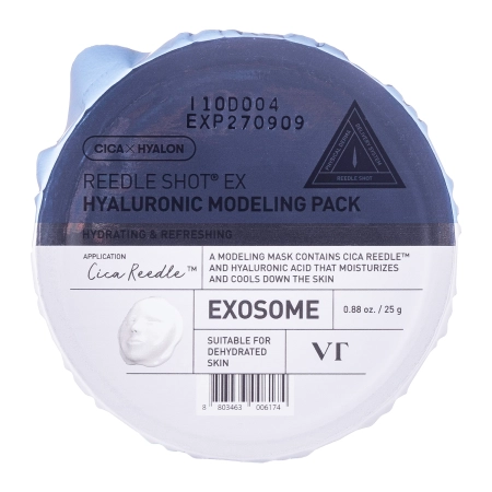VT Cosmetics - Reedle Shot EX Hyaluronic Modelling Pack - Maska Modelująca z Kwasem Hialuronowym i Mikroigłami - 25g