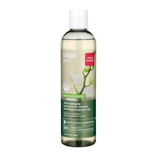 Tołpa - Green - Normalizacja - Detoksykujący Szampon do Włosów Przetłuszczających Się - 300ml