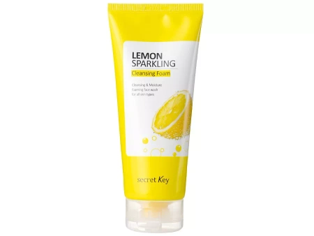 Secret Key - Lemon Sparkling Cleansing Foam - Cytrynowa Pianka do Mycia Twarzy - 200g - OUTLET
