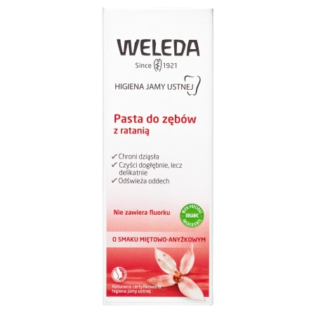 WELEDA - Pasta do Zębów z Ratanią - 75ml