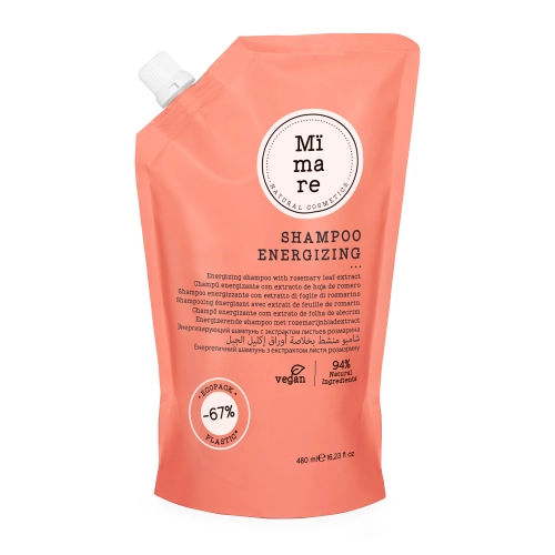 Mimare - Energizing Shampoo - Wzmacniający Szampon do Włosów - 480ml