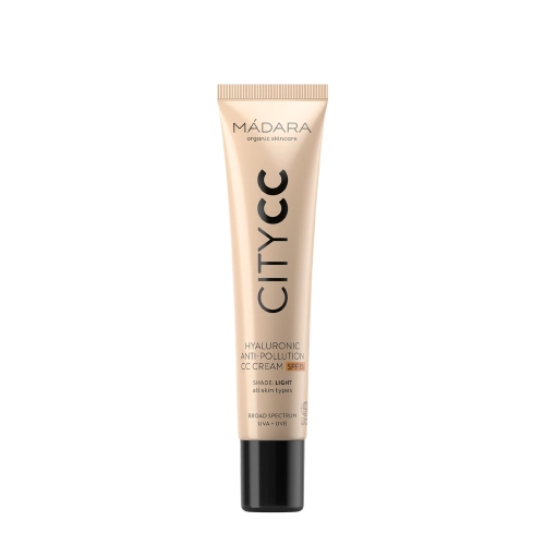 Madara - City CC CityCC Hyaluronic Anti-Pollution SPF15 - Krem CC z Filtrem - 01 Light Beige - 40ml