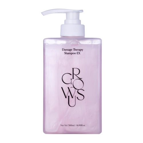 GROWUS - Damage Therapy Shampoo EX - Regenerujący Szampon do Włosów - 500ml
