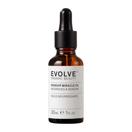 Evolve Organic Beauty - Rosehip Miracle Oil - Olejek do Twarzy z Dzikiej Róży - 30ml