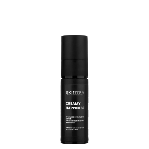 SkinTra - Creamy Happiness - Emulsja z Retinalem 0,1% w Cyklodekstrynach - 30ml