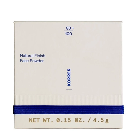 Korres - Natural Finish Face Powder - Puder Wykończeniowy do Twarzy - 01 Light - 8g