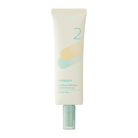 Numbuzin - No.2 - Goodbye Redness Derma Tone Up - SPF 50+ PA+++ - Podkład 4w1 - 50ml 