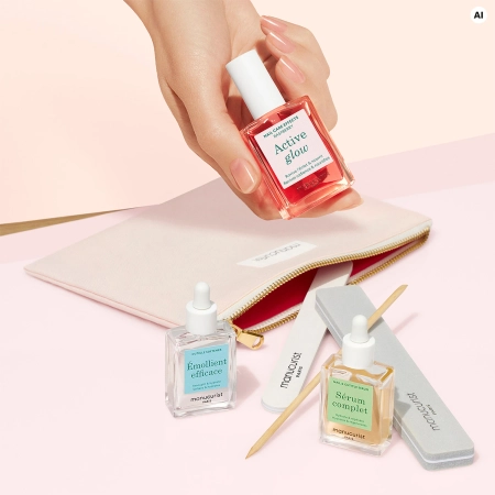 Manucurist - Soin - Glow Manicure Set - Zestaw do Manicure - 15ml+15ml+15ml