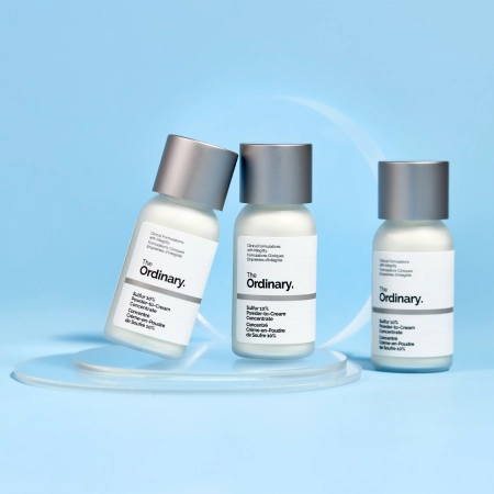 The Ordinary - Sulfur 10% Powder-to-Cream Concentrate - Punktowy Puder na Niedoskonałości - 5g