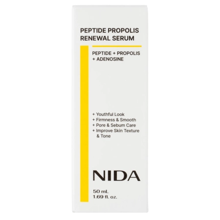 NIDA - Peptide Propolis Renewal Serum - Peptydowe Serum do Twarzy - 50ml