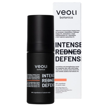 Veoli Botanica - Intense Redness Defense - Odżywczo-Wzmacniający Bogaty Krem na Naczynka - 30ml
