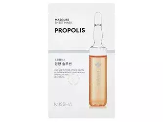Missha - Mascure Propolis Nutrition Sheet Mask - Maska w Płachcie z Propolisem - 28ml