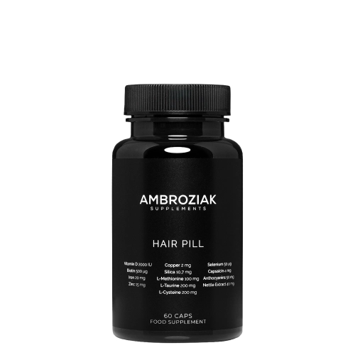 Dr Ambroziak - Hair Pill Suplement Diety Wspierający Kondycję Włosów - 60kaps. OUTLET