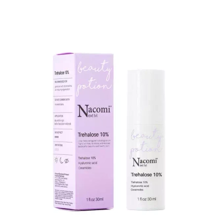Nacomi - Next Level - Trehalose 10% - Intensywnie Nawilżające Serum z Trehalozą i Kwasem Hialuronowym - 30ml