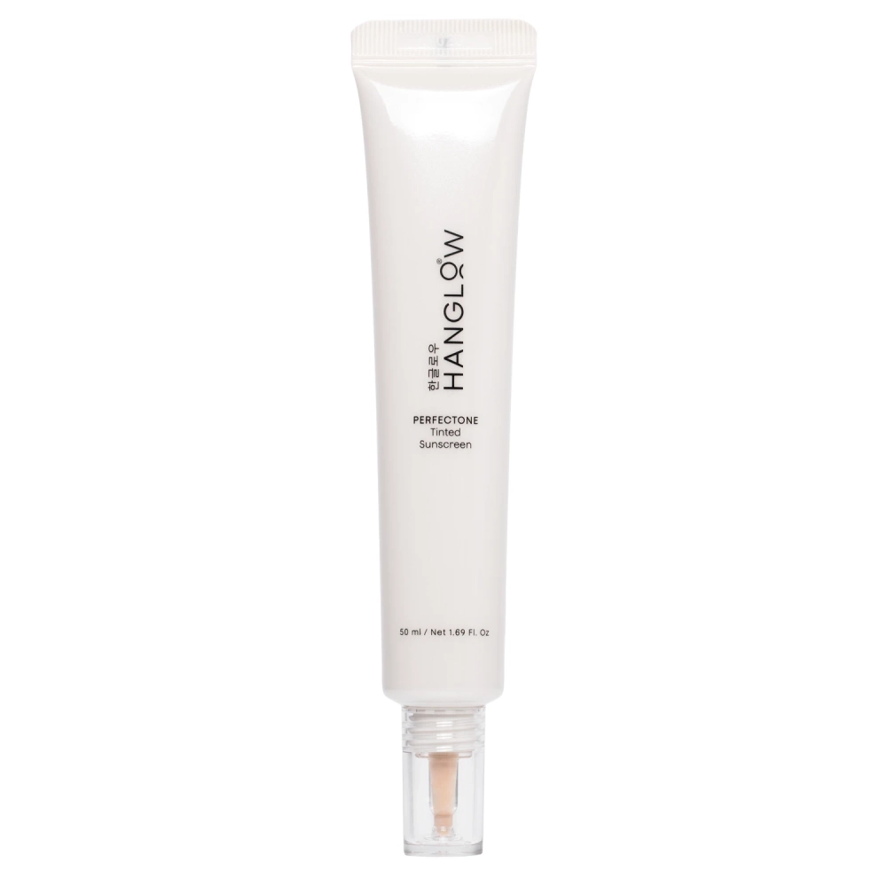 HanGlow - PerfecTone - Tinted Sunscreen SPF 50+ - Upiększający Krem z Filtrem - 02 - 50ml
