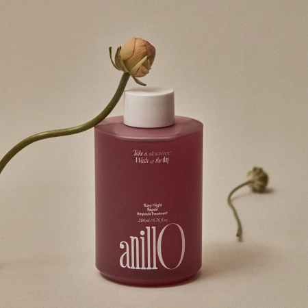 Anillo - Rosy Night Repair Ampoule Treatment - Nawilżająca Kuracja do Włosów - 200ml