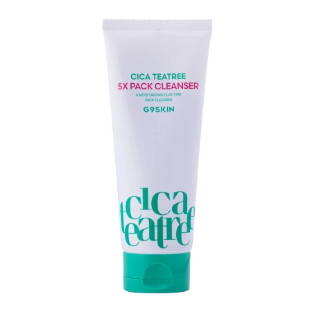 G9Skin - Cica Teatree 5X Pack Cleanser - Oczyszczająca Pianka z Wąkrotą Azjatycką i Drzewem Herbacianym - 150ml