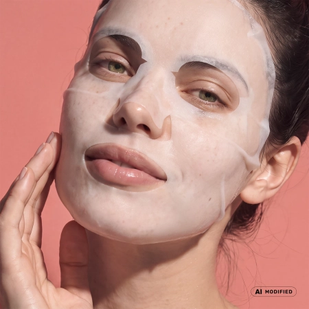 KORIKA - Superfruits Calming Sheet Mask Dragon Fruit - Wyciszająca Maska w Płachcie do Twarzy - 1szt/25g
