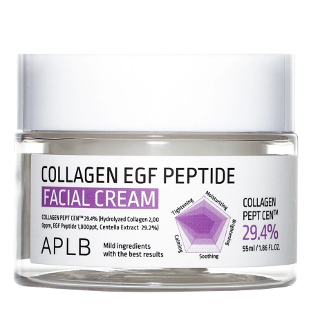 APLB - Collagen EGF Peptide Facial Cream - Nawilżająco-Ujędrniający Krem do Twarzy - 55ml