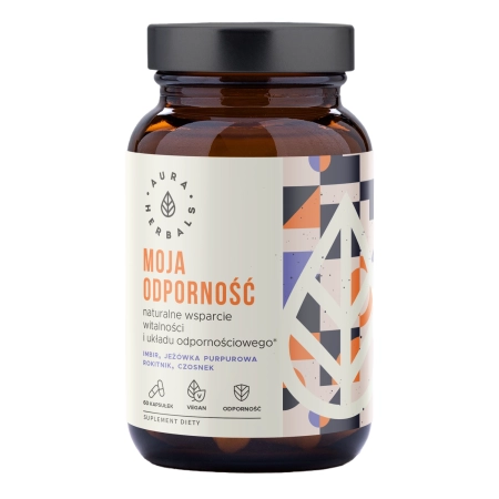 Aura Herbals - Moja Odporność Naturalny Kompleks - Kapsułki - 60szt - OUTLET