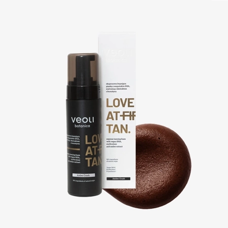 Veoli Botanica - Love At First Tan - Amber Crush - Ekspresowa Brązująca Pianka - 200ml